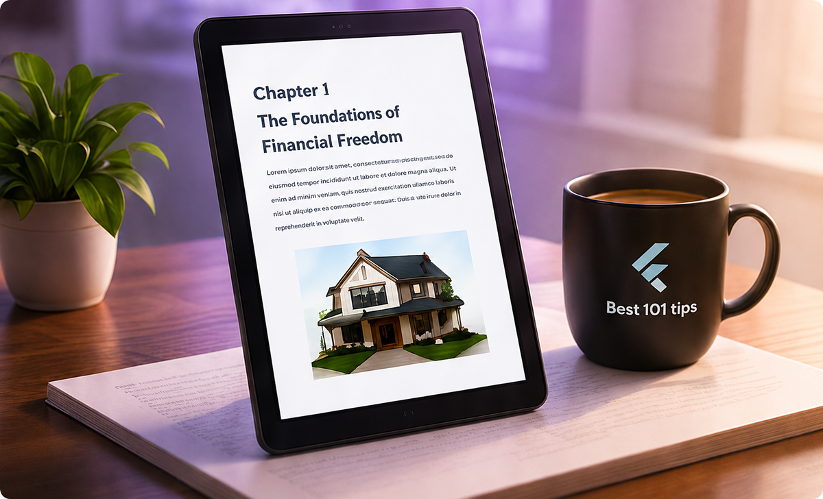 eBook reading preview